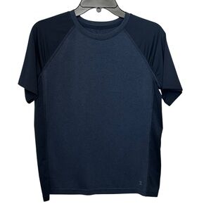 Xersion Quick Navy Blue Boy’s Shirt Size L Short Sleeves